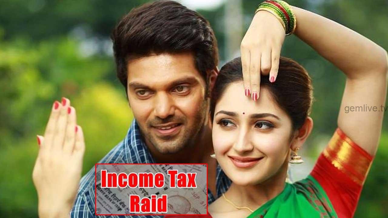 IT raid at actor Arya’s residence : நடிகர் Arya வீட்டில் IT Raid !