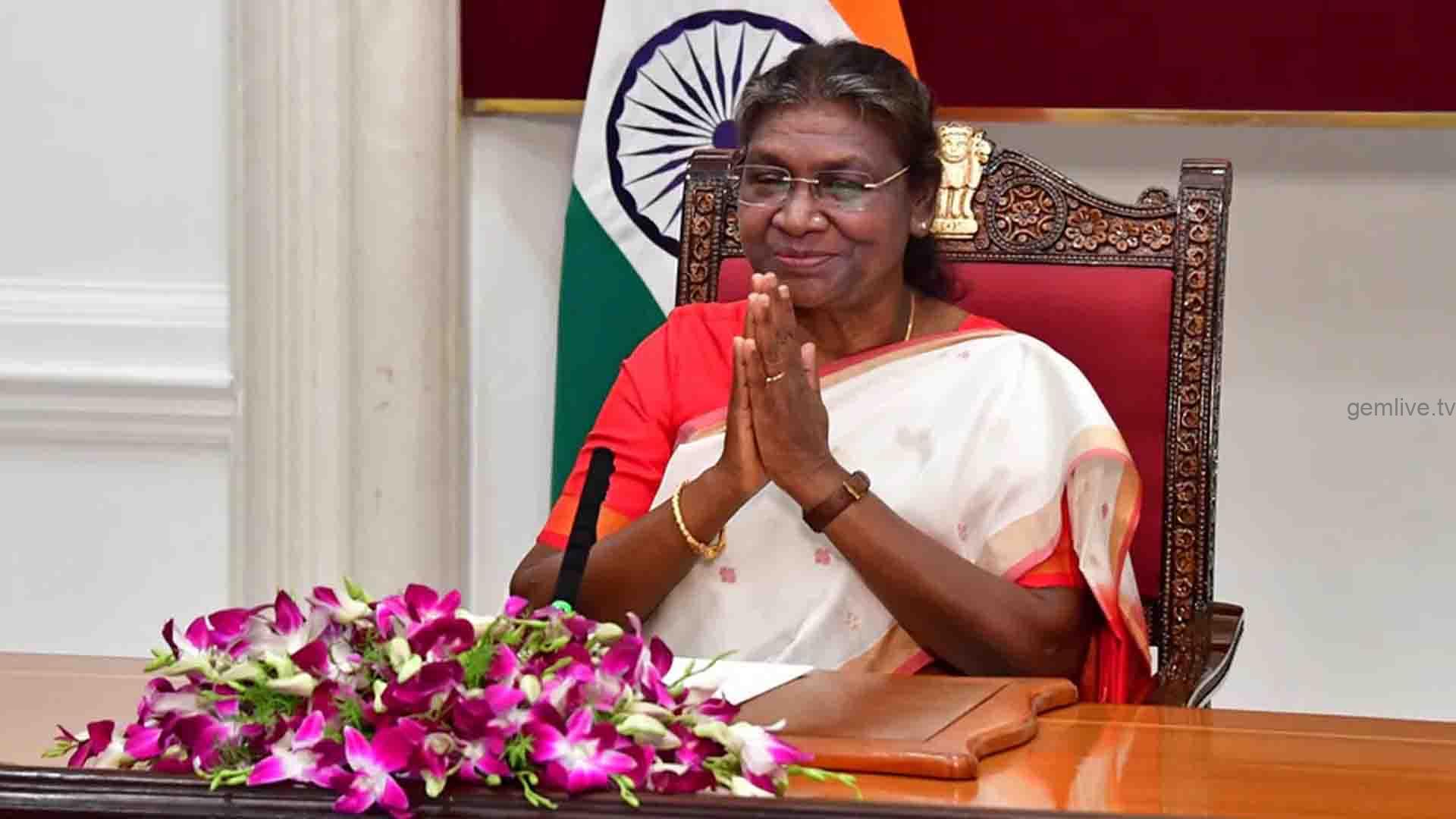 விமானப்படை நாளையொட்டிக் குடியரசுத் தலைவர் திரௌபதி முர்மு வாழ்த்து..!