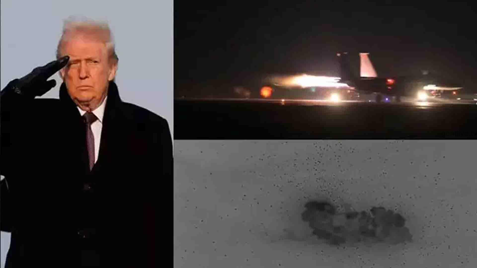 சிரியாவில் வான்வழி தாக்குதலை  நடத்திய  அமெரிக்க ராணுவம்.!