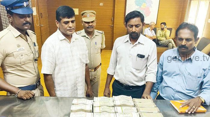 Tiruvannamalai : 60-ஆயிரம் சிகரெட் பாக்கெட்டுக்கள் பறக்கும் படையினர் பறிமுதல்.!