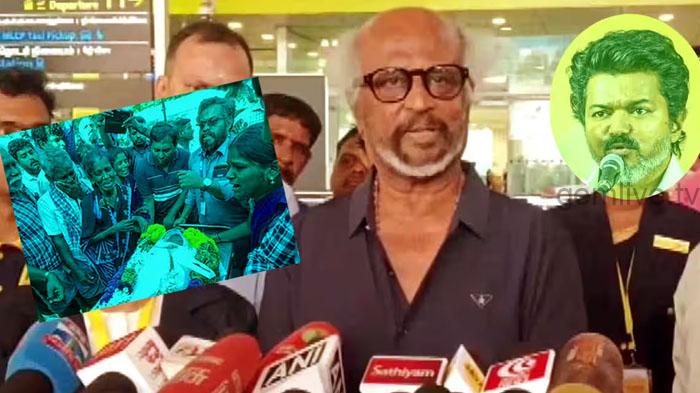 நடிகர் பின்னால் செல்ல வேண்டாம்…!விஜய் ரசிகர்களுக்கு ரஜினி எச்சரிக்கை..!