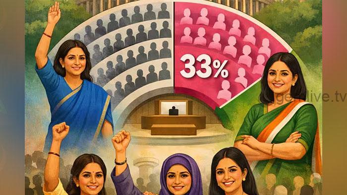 33 சதவீத இடஒதுக்கீட்டை அமல்படுத்த மல்லிகார்ஜுனா கார்கே வலியுறுத்தல்.!