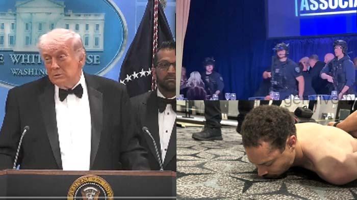 அதிபர் டிரம்ப் பங்கேற்ற விருந்தில் துப்பாக்கிச் சூடு……!