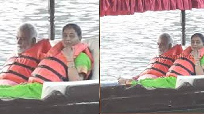 KODAIKANAL : அமைச்சர் சேகர்பாபு நட்சத்திர ஏரியில் மனைவியுடன் படகு சவாரி.!