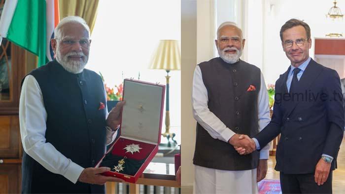 “பயங்கரவாதம் மனிதகுலத்திற்கே சவால்” – ஸ்வீடனில் பிரதமர் மோடி பேச்சு…..!