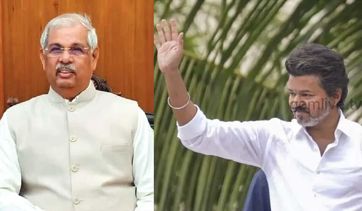 ஆளுநர் ஆர்.வி.அர்லேகர் சென்னை வருகை….. தனிப்பெரும் கட்சியாக த.வெ.க உருவெடுப்பு…!
