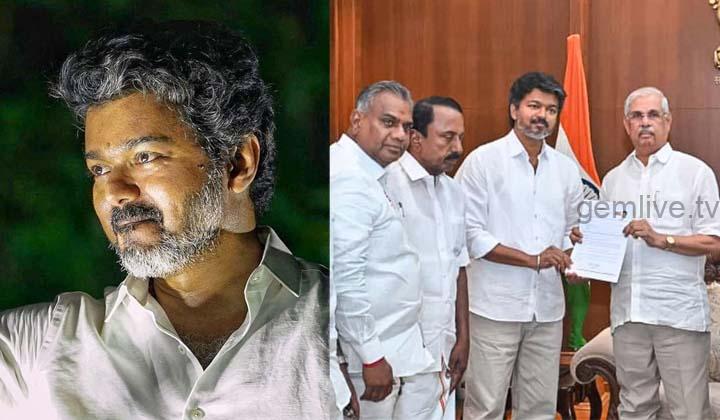 113 எம்.எல்.ஏ-க்களுடன் ஆட்சி அமைக்க முடியுமா……? ஆளுநரைச் சந்தித்து விளக்கம் அளிக்கிறார் விஜய்….!
