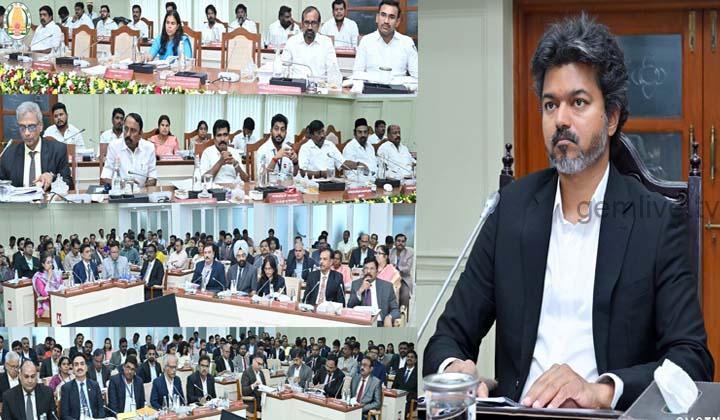 “சமரசம் இல்லாத சட்டம்-ஒழுங்கு” – முதல்வர் விஜய் முக்கிய ஆலோசனை!