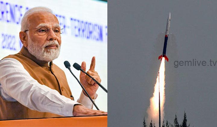 உலக மக்கள் இந்திய விண்வெளி நிறுவனத்தில் சேர வேண்டும் பிரதமர் வலியுறுத்தல்.!