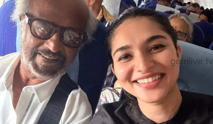 நடிகர் ரஜினியுடன் செல்பி எடுத்த நடிகை கயாடு லோஹர்!