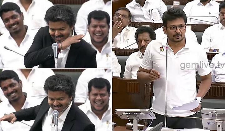 முதல்வர் விஜய்யின் பேச்சு ஒப்புவித்தல் போட்டி போல இருந்தது : உதயநிதி குற்றச்சாட்டு.!