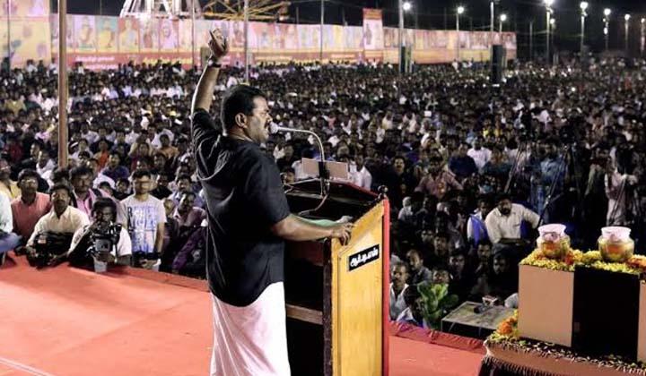 இடைத்தேர்தல் களம் சீமான் பிரச்சாரம் தொடக்கம்!