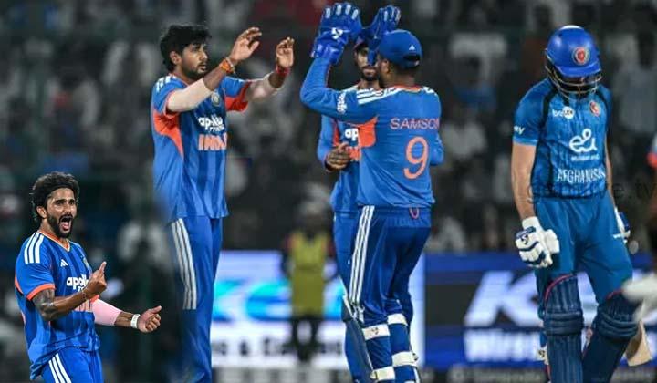 127 ரன்கள் வித்தியாசத்தில் ஆப்கானிஸ்தானை வீழ்த்திய இந்தியா!