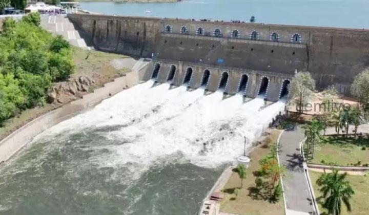 கல்லணையிலிருந்து டெல்டா மாவட்டங்களுக்கு திறக்கப்பட்டது மேட்டூர் நீர்..!